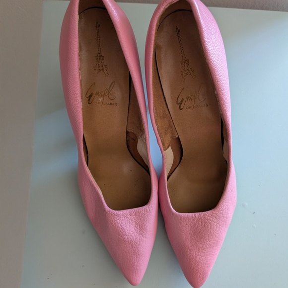 VINTAGE 1962 Kinney's Enzel of Paris Pink Pumps - Size 7 - Picture 2 of 9
